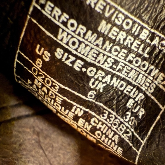 Merrell Black Sandals Comfortable Slip-On Design - Picture 4 of 4